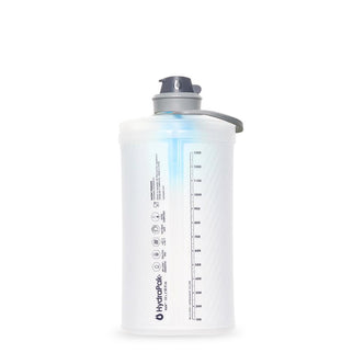 Hydrapak Flux+ 1.5L  drinkfles Clear/HP Blue