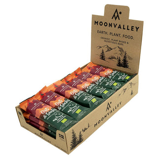 Moonvalley Organic Oats & Dates Bar - Apple & Cinnamon - (Per 12 in doos) - Energiereep