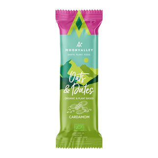 Moonvalley Oats & Dates Bar - Cardamom - (Per 12 in doos) - Energiereep