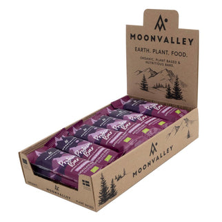 Moonvalley Organic Protein Bar - Chocolate Dipped Raspberry
