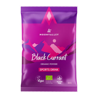 Moonvalley Organic Sports Drink - Black Currant - (Per 12 in doos) - Sportdrank