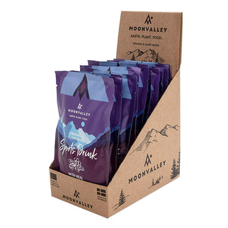 Moonvalley Organic Sports Drink - Black Currant - (Per 12 in doos) - Sportdrank
