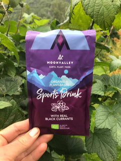 Moonvalley Organic Sports Drink - Black Currant - (Per 12 in doos) - Sportdrank