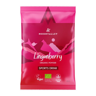 Moonvalley Organic Sports Drink - Lingonberry - (Per 12 in doos) - Sportdrank