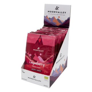 Moonvalley Organic Sports Drink - Lingonberry - (Per 12 in doos) - Sportdrank