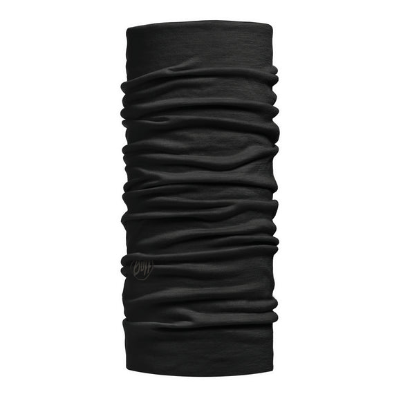 BUFF® Merino Lightweight SOLID BLACK - Nekwarmer