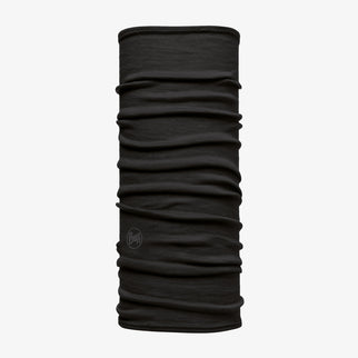 BUFF® Merino Lightweight SOLID BLACK - Nekwarmer - Kids