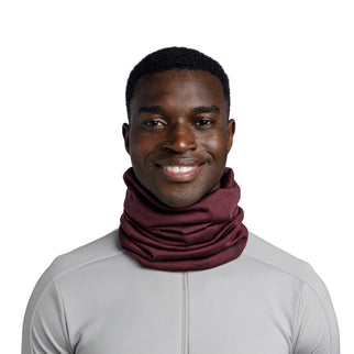 BUFF® Merino Lightweight SOLID GARNET - Nekwarmer