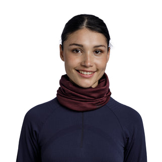 BUFF® Merino Lightweight SOLID GARNET - Nekwarmer