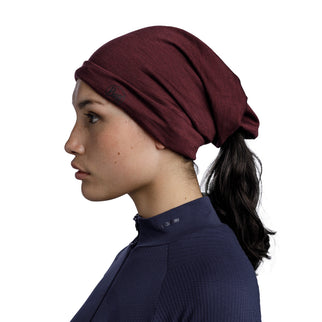 BUFF® Merino Lightweight SOLID GARNET - Nekwarmer