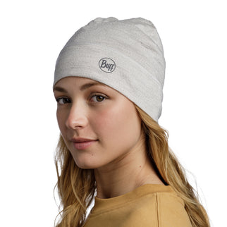 BUFF® Merino Lightweight Beanie SOLID CLOUD - Muts