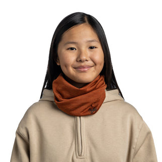 BUFF® Merino Lightweight SOLID CINNAMON - Nekwarmer - Kids