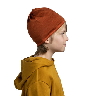 BUFF® Merino Lightweight SOLID CINNAMON - Nekwarmer - Kids