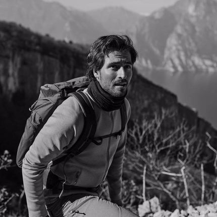 BUFF® Merino Midweight MELANGE LIGHT GREY - Nekwarmer