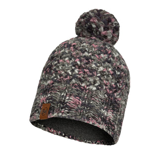 BUFF® Knitted & Fleece Hat Margo Castlerock Grey - Muts