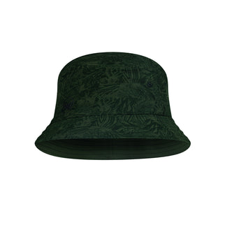 BUFF® Trek Bucket Hat Checkboard Moss Green S/M - Zonnehoed