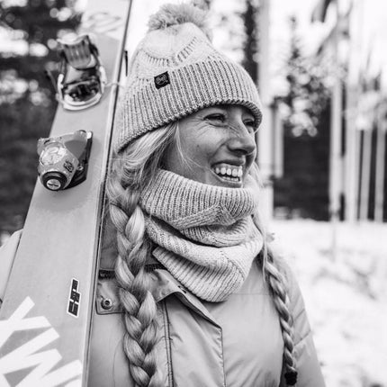 BUFF® Knitted & Polar Hat Janna Cloud - Muts