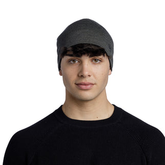 BUFF® Merino Midweight Beanie SOLID BARK - Muts