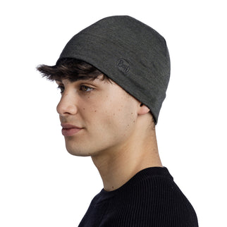 BUFF® Merino Midweight Beanie SOLID BARK - Muts