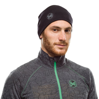 BUFF® Merino Midweight Beanie SOLID BLACK - Muts