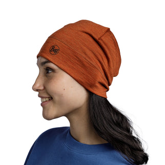 BUFF® Merino Midweight Beanie MELANGE CINNAMON - Muts