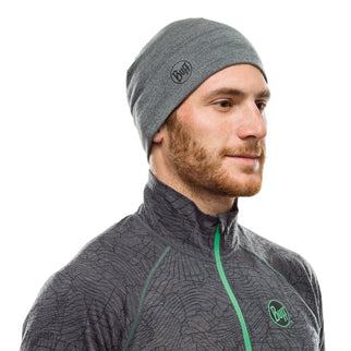 BUFF® Merino Midweight Beanie MELANGE LIGHT GREY - Muts