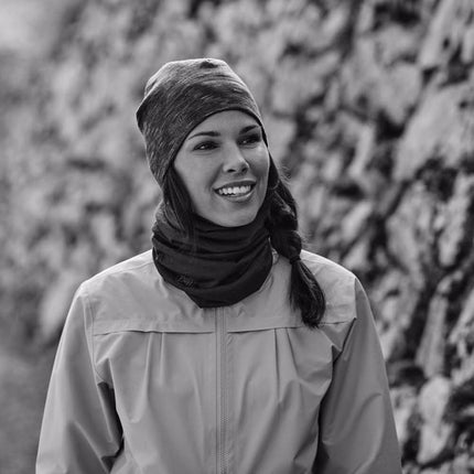 BUFF® Merino Midweight Beanie MELANGE LIGHT GREY - Muts