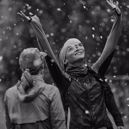 BUFF® DryFlx Headband SOLID LIGHT GREY - Hoofdband