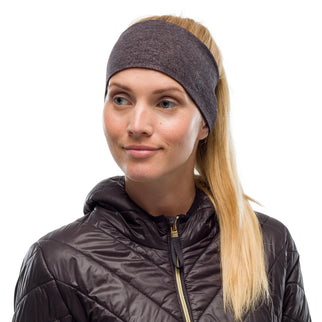 BUFF® DryFlx Headband SOLID BLACK - Hoofdband