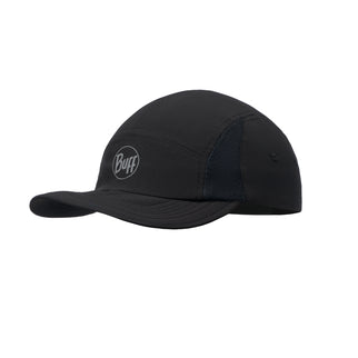 BUFF® 5 Panel Go Cap SOLID BLACK S/M - Pet - Zonbescherming