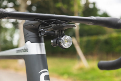 Trace Mk 2 - USB-C Rechargeable Front light - with DayBright - Gun Metal Black