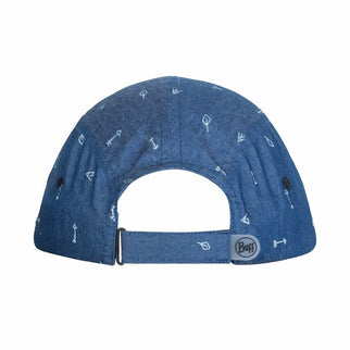 BUFF® 5 Panels Cap Kids Arrows Denim - Pet - Zonbescherming