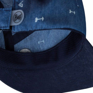 BUFF® 5 Panels Cap Kids Arrows Denim - Pet - Zonbescherming