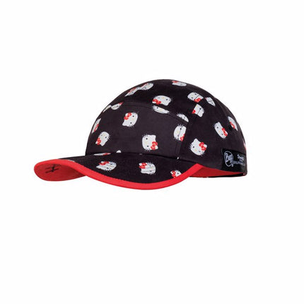 BUFF® Hello Kitty 5 Panels Cap Poses Black - Pet - Kinderen - Zonbescherming