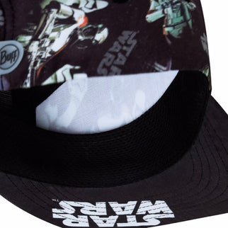 BUFF® Star Wars 5 Panels Cap First Order Black - Pet - Zonbescherming