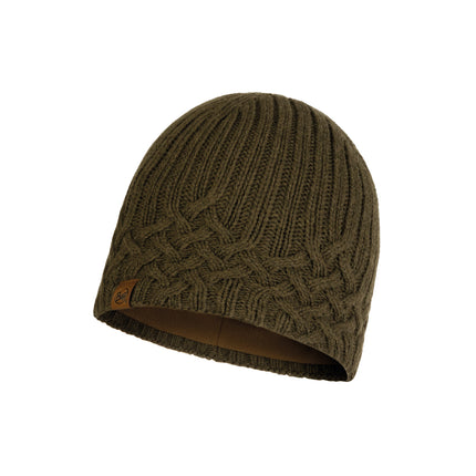BUFF® Knitted & Polar Hat New Helle Tundra Khaki - Muts