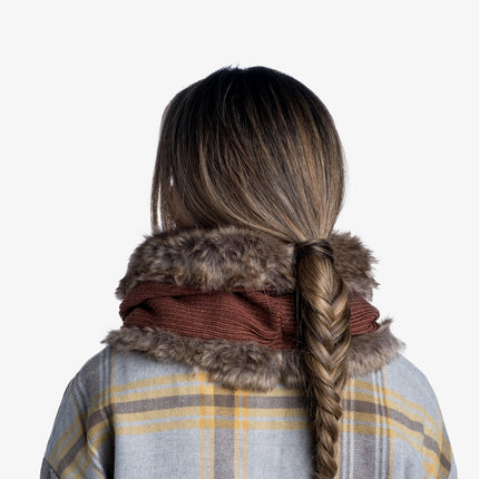 BUFF® Knitted Neckwarmer Comfort KESHA ROSEWOOD - Nekwarmer