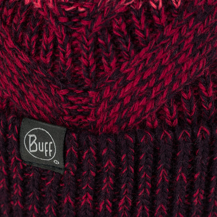 BUFF® Knitted & Fleece Band Hat MASHA MAHOGANY - Muts