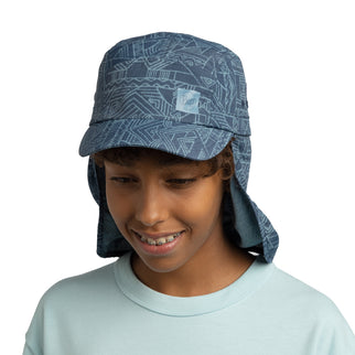 BUFF® Sahara Cap KASAI NIGHT BLUE - Pet - Zonbescherming - Kids