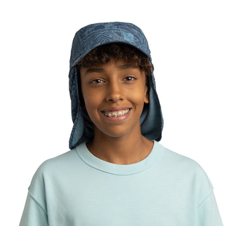 BUFF® Sahara Cap KASAI NIGHT BLUE - Pet - Zonbescherming - Kids