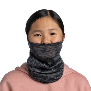 BUFF® Merino Lightweight GRAPHITE MULTISTRIPES - Nekwarmer - Kids