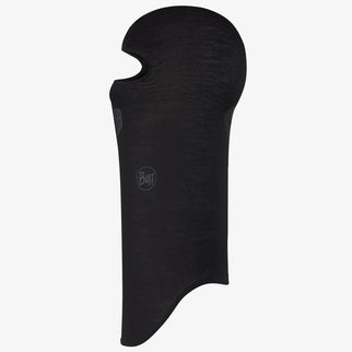 BUFF® Merino Lightweight Balaclava SOLID BLACK - Balaclava