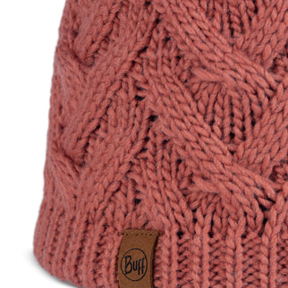 BUFF® Knitted & Fleece Band Hat CARYN CRIMSON - Muts