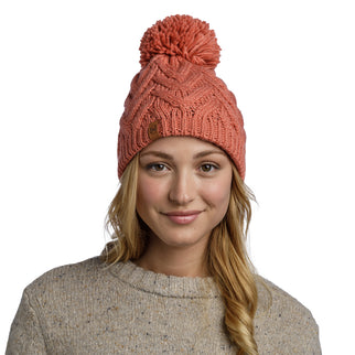 BUFF® Knitted & Fleece Band Hat CARYN CRIMSON - Muts