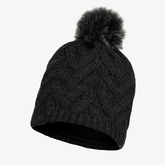 BUFF® Knitted & Fleece Band Hat CARYN GRAPHITE - Muts