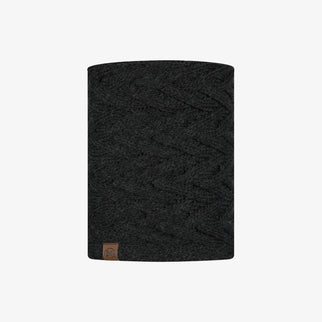 BUFF® Knitted & Fleece Neckwarmer CARYN GRAPHITE - Nekwarmer
