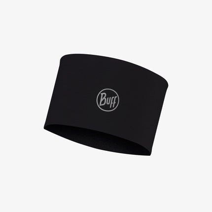 BUFF® Tech Headband SOLID BLACK - Hoofdband