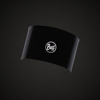 BUFF® Tech Headband SOLID BLACK - Hoofdband