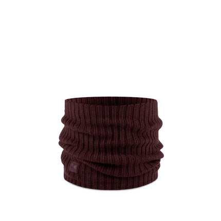 BUFF® Knitted Neckwarmer Comfort NORVAL MAROON - Nekwarmer