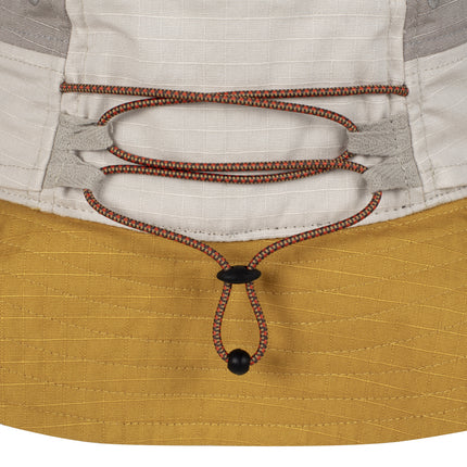 BUFF® Sun Bucket Hat HAK OCHER S/M - Zonnehoed - Zonbescherming